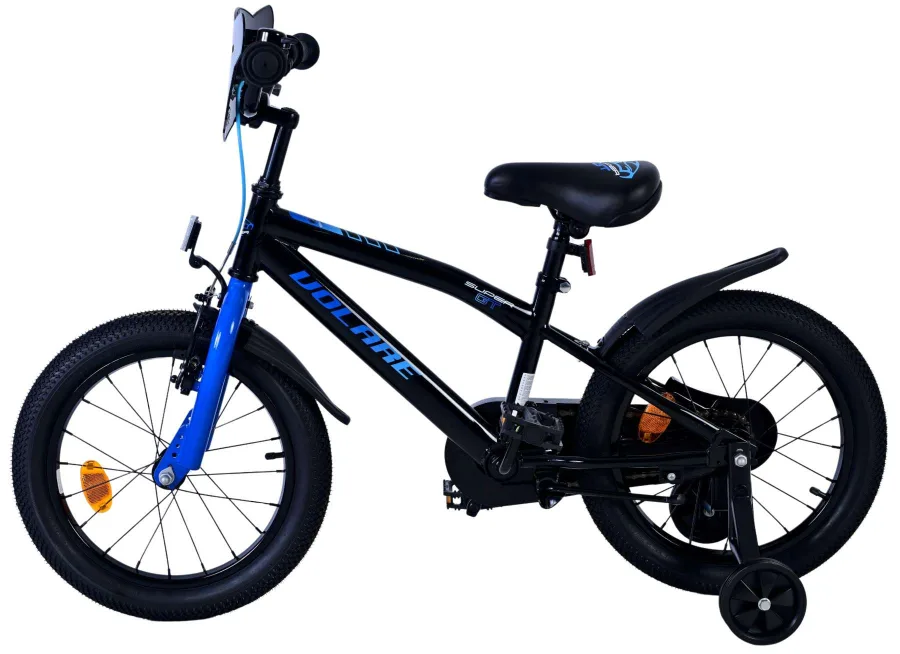 Volare Super GT Kinderfiets – Jongens – 16 inch – Blauw — foto 11