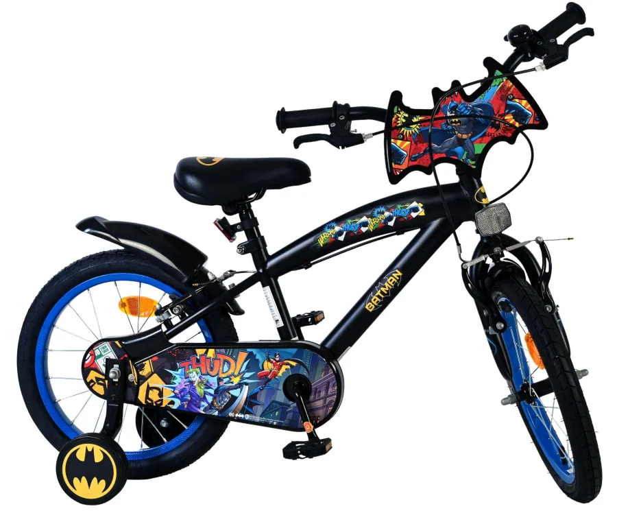 Batman Kinderfiets – Jongens – 16 inch – Zwart – 2 handremmen — foto 12