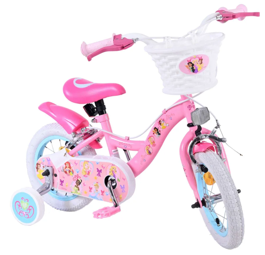 Magic Royals Kinderfiets – Meisjes – 12 inch – Roze – Twee Handremmen — foto 6