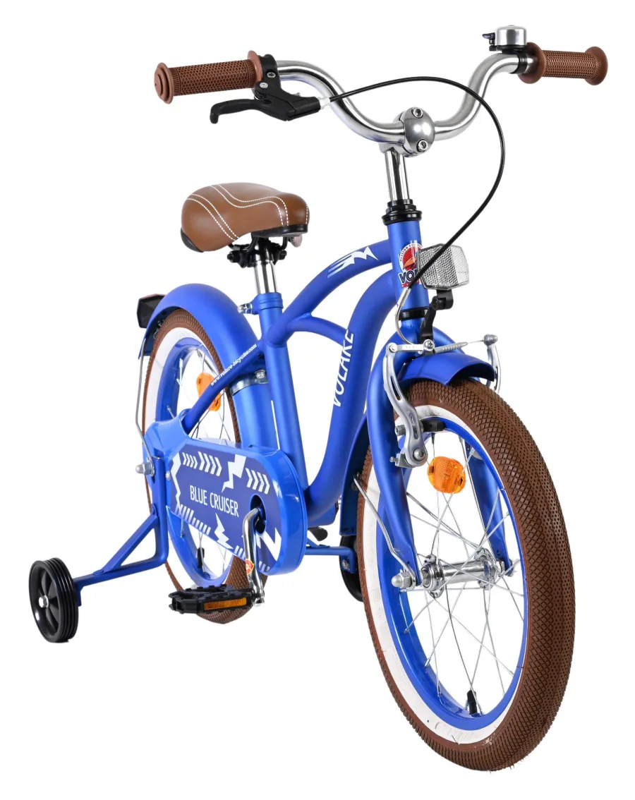 Volare Blue Cruiser Kinderfiets – Jongens – 16 inch – Blauw — foto 7