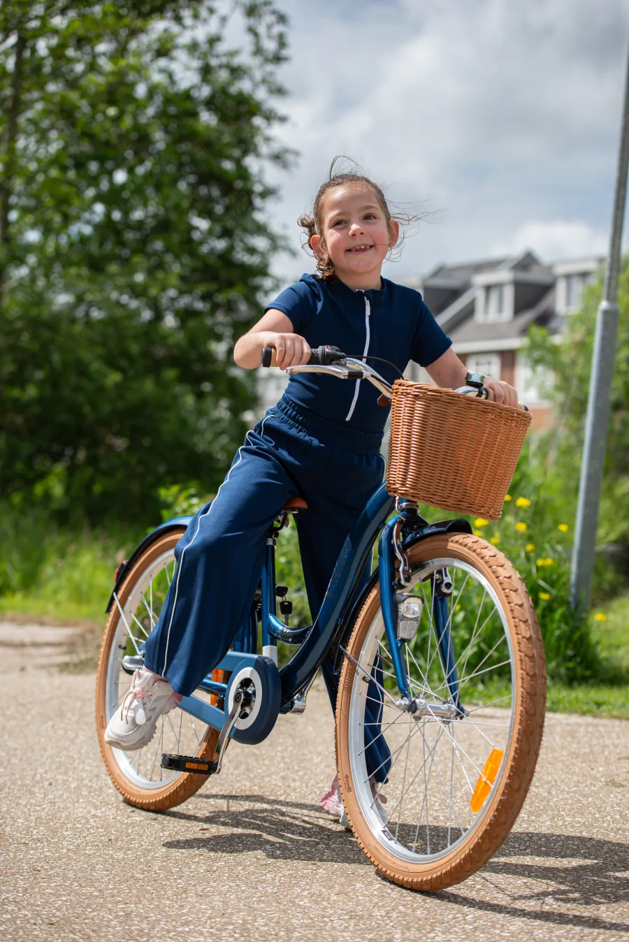 Volare Ashley Kinderfiets – Meisjes – 20 inch – Donkerblauw – Nexus 3 — foto 16