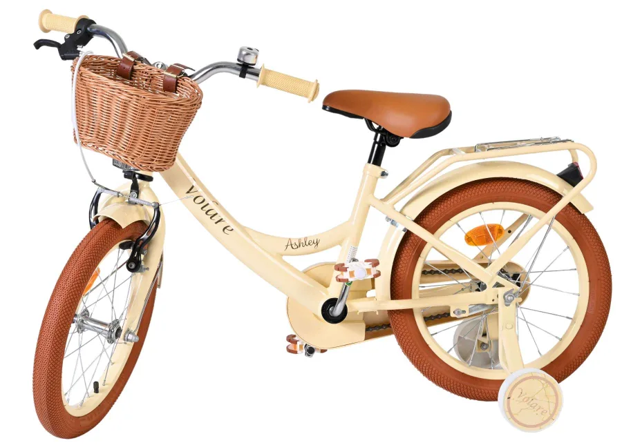 Volare Ashley Kinderfiets - Meisjes - 16 inch - Creme — foto 8