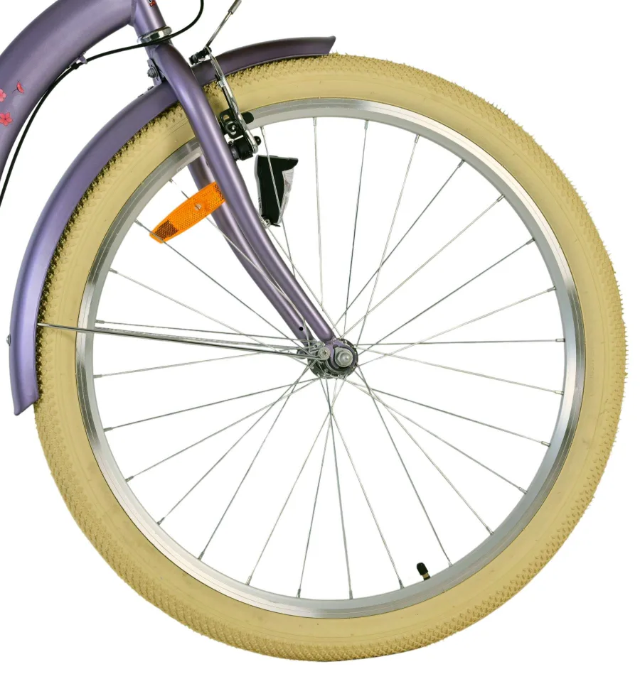 Volare Blossom Kinderfiets - Meisjes - 26 inch - Paars - Shimano Nexus 3 — foto 3