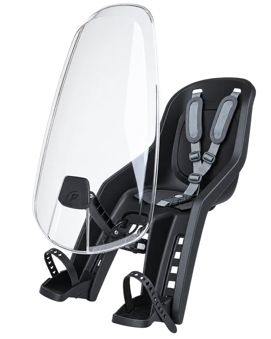Kinderzitje voor Polisport  Bubbly Mini Evo - zwart/donkergrijs