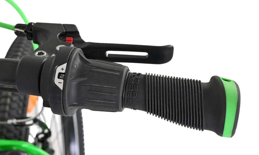 Volare Boost Kinderfiets – 24 inch – 21 Speed – Zilver/Groen — foto 7