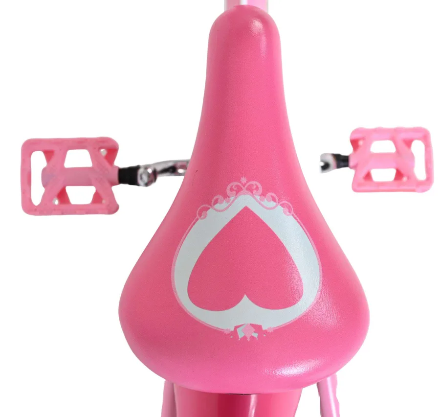 Magic Royals Kinderfiets – Meisjes – 14 inch – Roze – Twee handremmen — foto 4