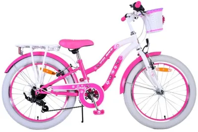 Volare Lovely Kinderfiets – Meisjes – 20 inch – Roze – 7 versnellingen