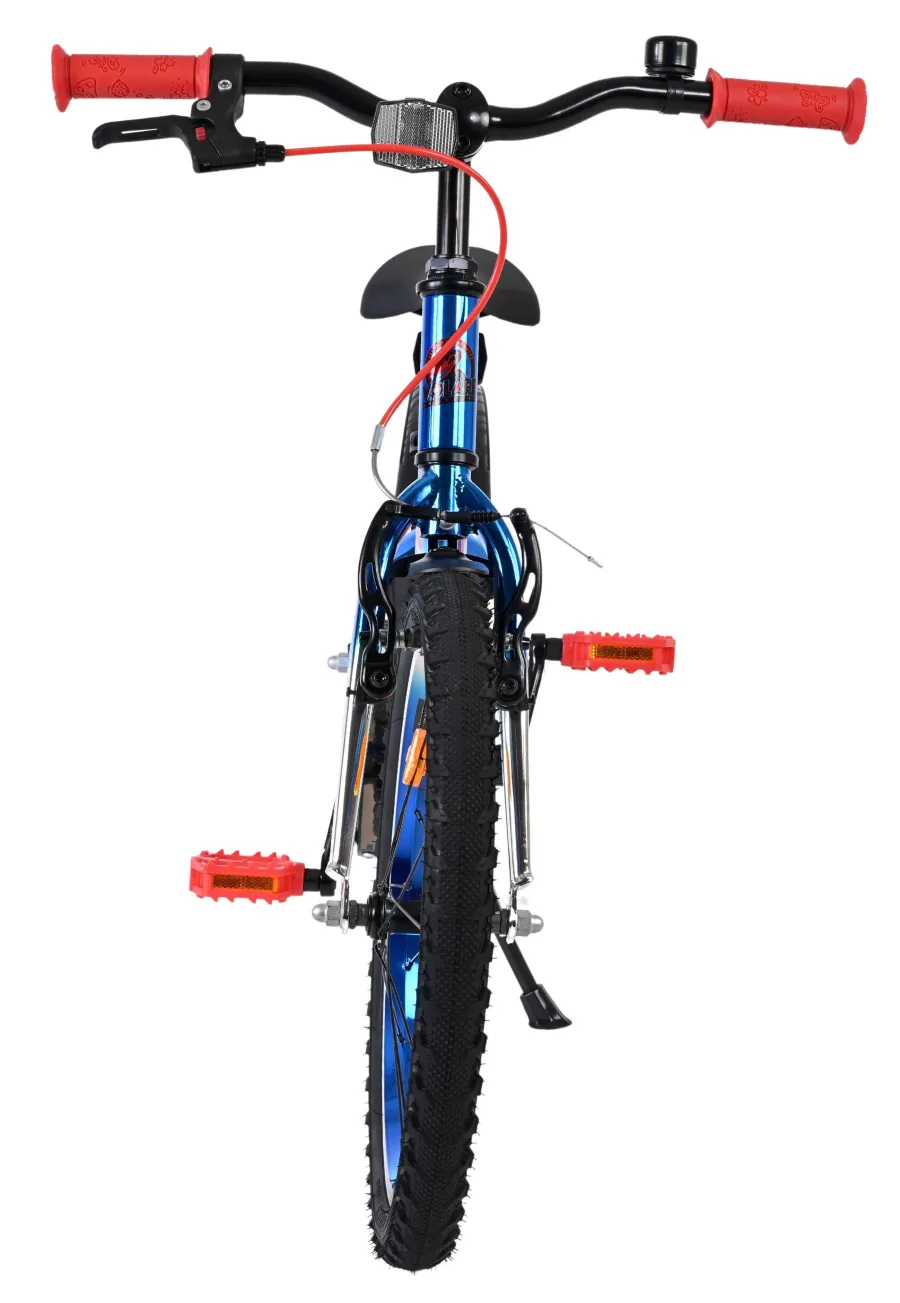 Volare Chrome Kinderfiets - Jongens - 18 inch - Blauw Zilver — foto 18