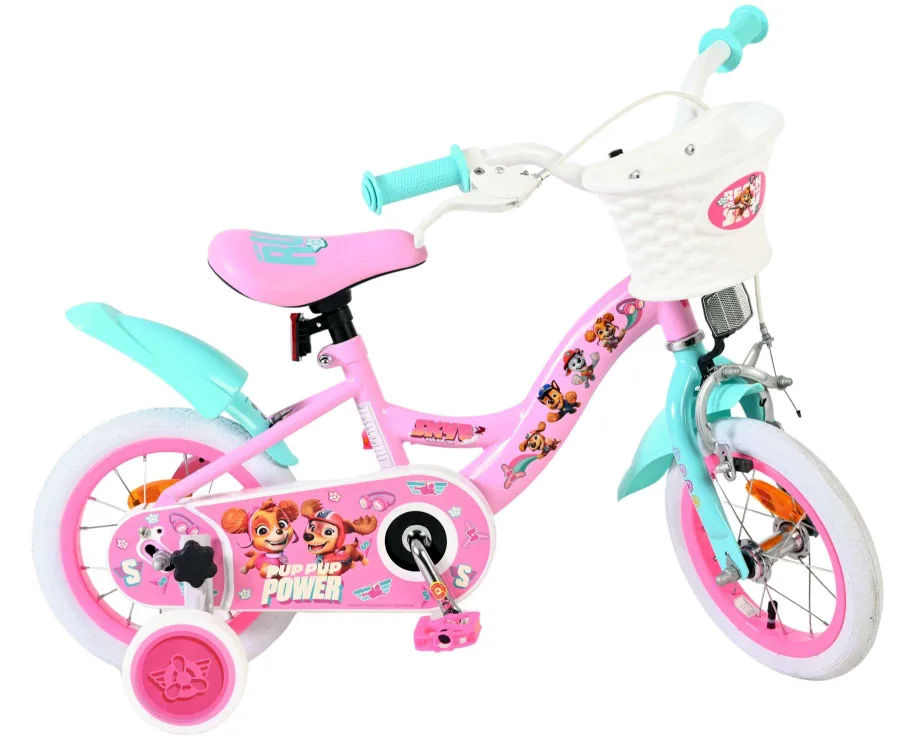 Paw Patrol Kinderfiets – Meisjes – 12 inch – Roze — foto 10