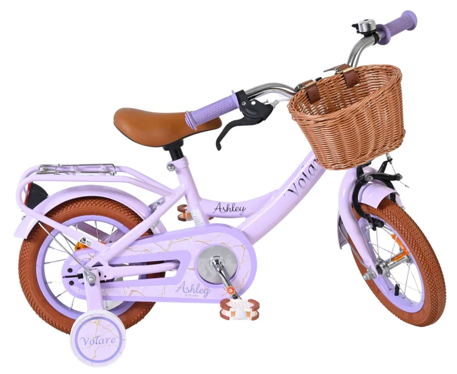 Volare Ashley Kinderfiets – Meisjes – 12 inch – Lila — foto 12