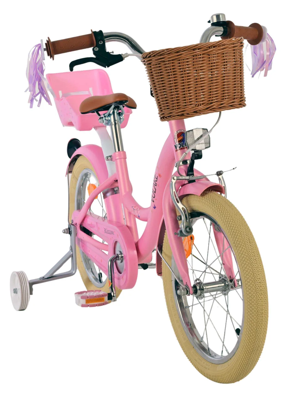 Volare Blossom Kinderfiets – Meisjes – 16 inch – Roze — foto 8