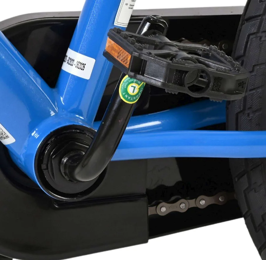 Rubble & Crew Kinderfiets – Jongens – 16 inch – Blauw – Twee handremmen — foto 11