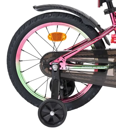 Volare Chrome Kinderfiets – Uni – 16 inch – Roze/Groen