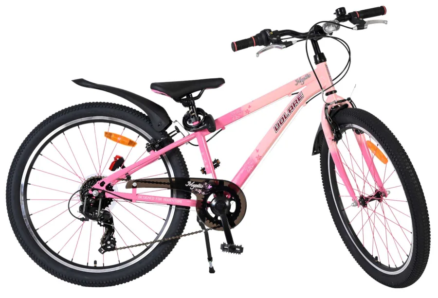 Volare Mystic Kinderfiets – 24 inch – Roze – 7 speed — foto 14