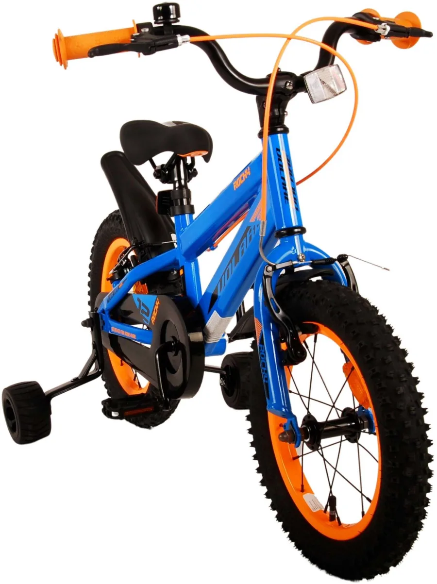 Volare Rocky Kinderfiets – Jongens – 14 inch – Blauw – Twee handremmen — foto 14
