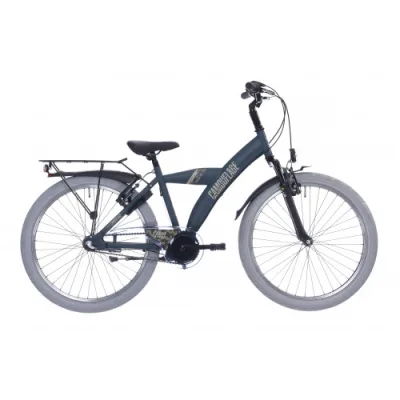 Kinderfiets 24″ Bikefun Camouflage met Shimano Nexus 3 – mat donkergroen