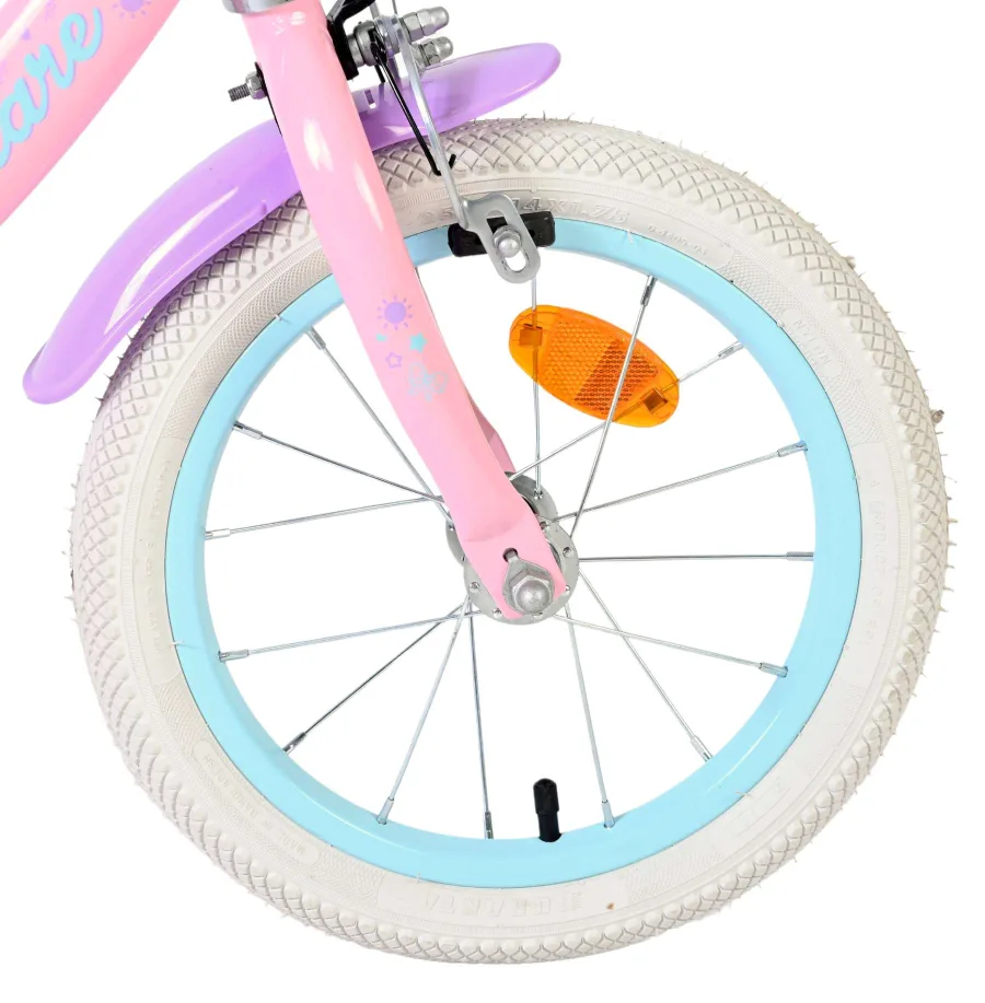 Volare Olivia Kinderfiets – Meisjes – 14 inch – Roze — foto 3