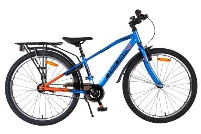 Volare Explorer Kinderfiets – Jongens – 24 inch – Blauw/Oranje