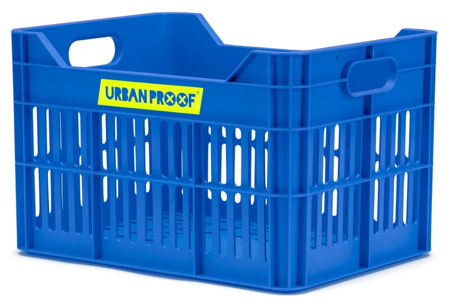 Recycled bike crate Urban Proof Junior 15 liter - Royal blue
