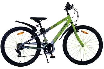 Volare Rocky Kinderfiets – 24 inch – Groen – 7 speed