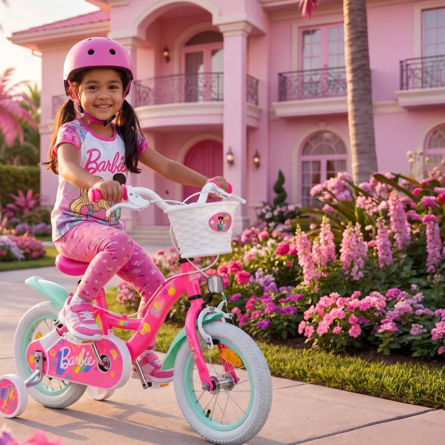 Barbie Kinderfiets – Meisjes – 12 inch – Roze — foto 15