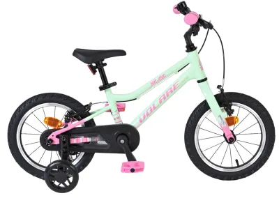 Volare Milano Kinderfiets – Meisjes – 14 inch – Mintgroen