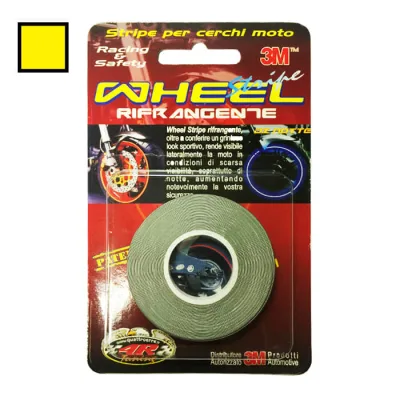 Wheel reflection tape