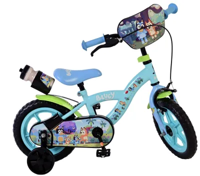 Bluey Kinderfiets – Jongens – Mag Wheels – 12 inch – Blauw