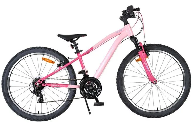 Volare Boost Kinderfiets – 24 inch – 21 Speed – Roze
