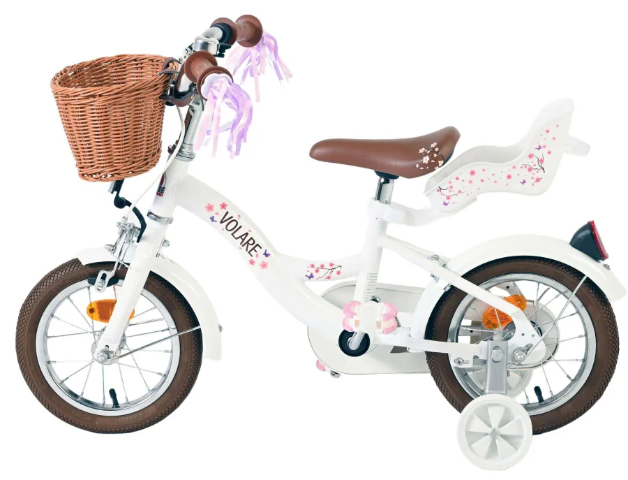 Volare Blossom Kinderfiets – Meisjes – 12 inch – Wit — foto 9