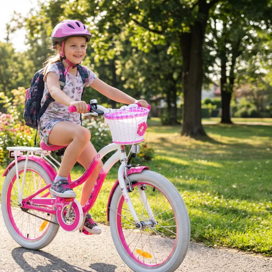 Volare Lovely Kinderfiets – Meisjes – 26 inch – Roze – 7 speed — foto 16