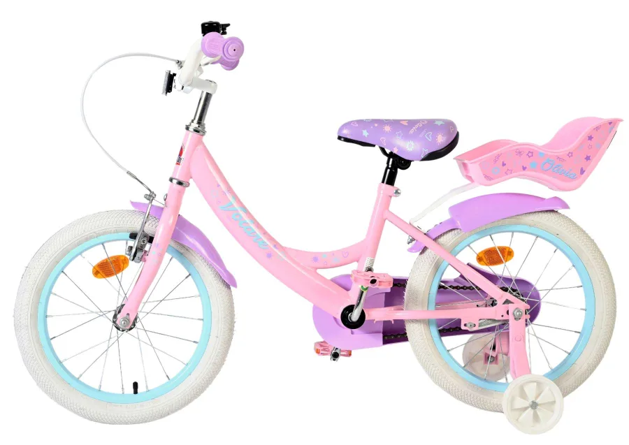 Volare Olivia Kinderfiets – Meisjes – 16 inch – Roze — foto 8