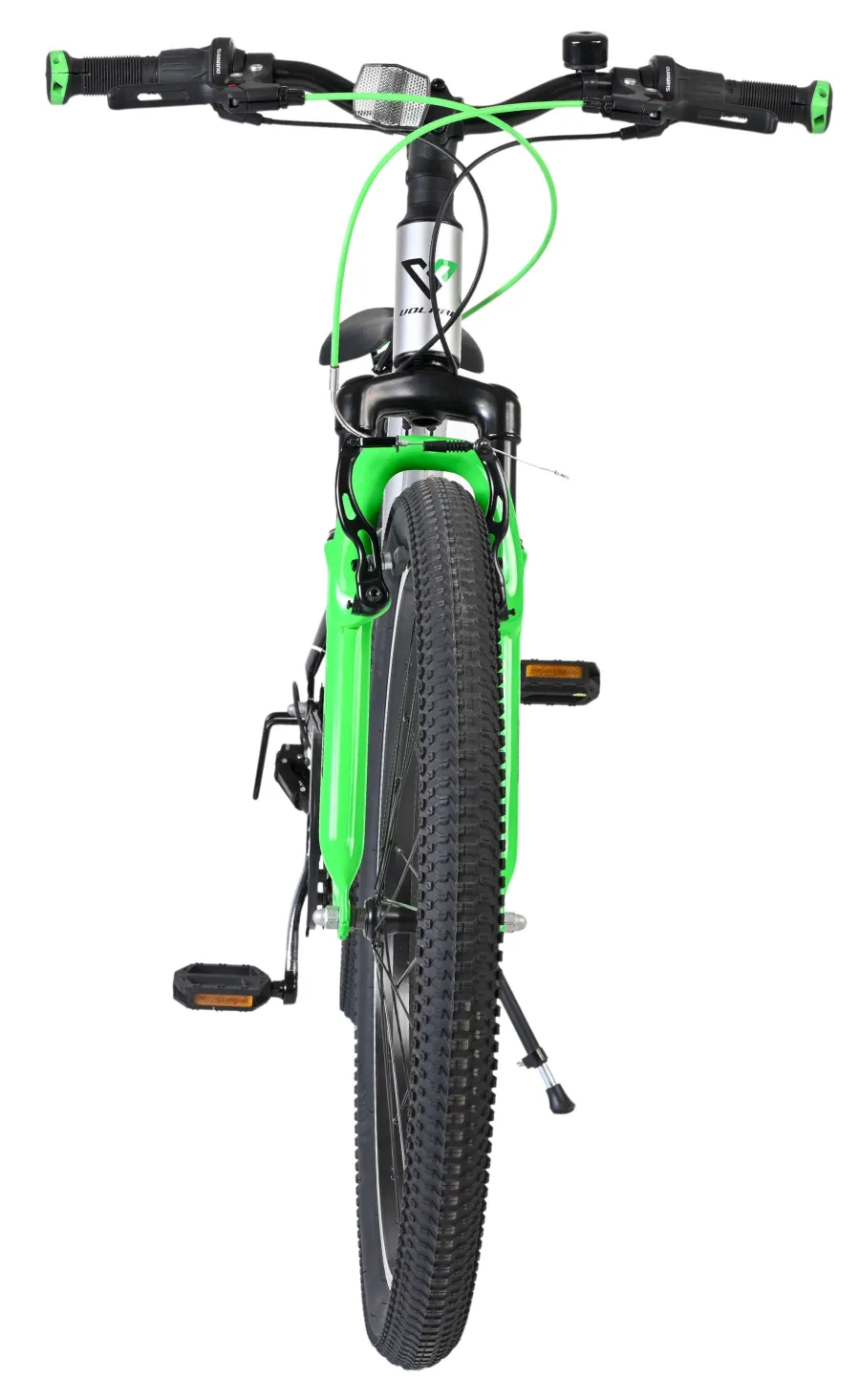 Volare Boost Kinderfiets – 24 inch – 21 Speed – Zilver/Groen — foto 9