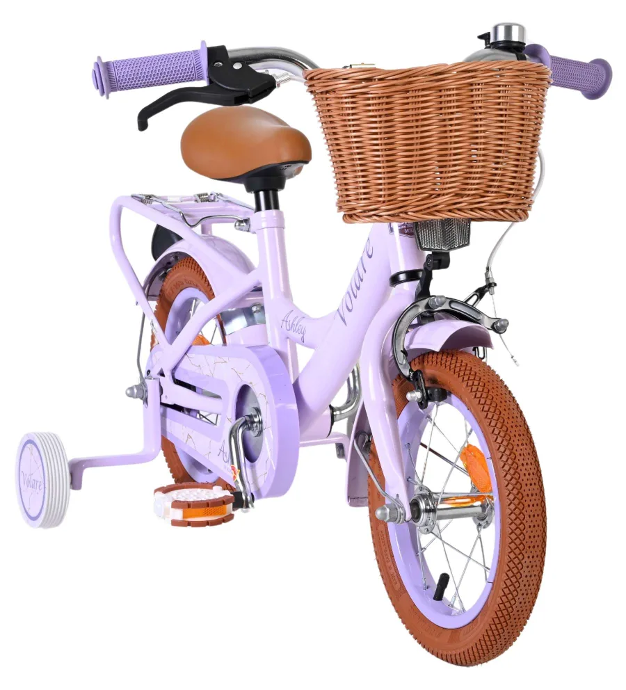 Volare Ashley Kinderfiets – Meisjes – 12 inch – Lila — foto 7