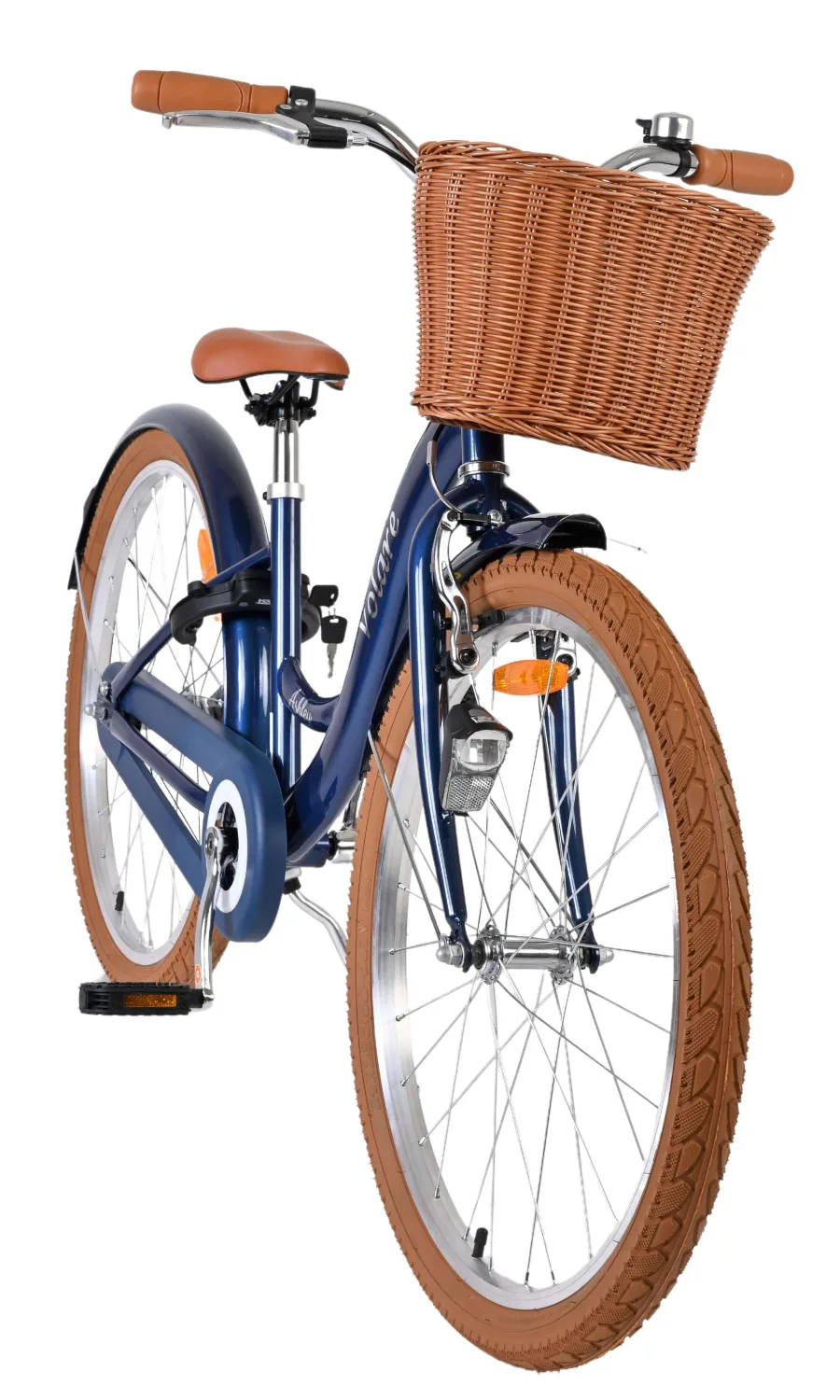 Volare Ashley Kinderfiets – Meisjes – 24 inch – Blauw — foto 7