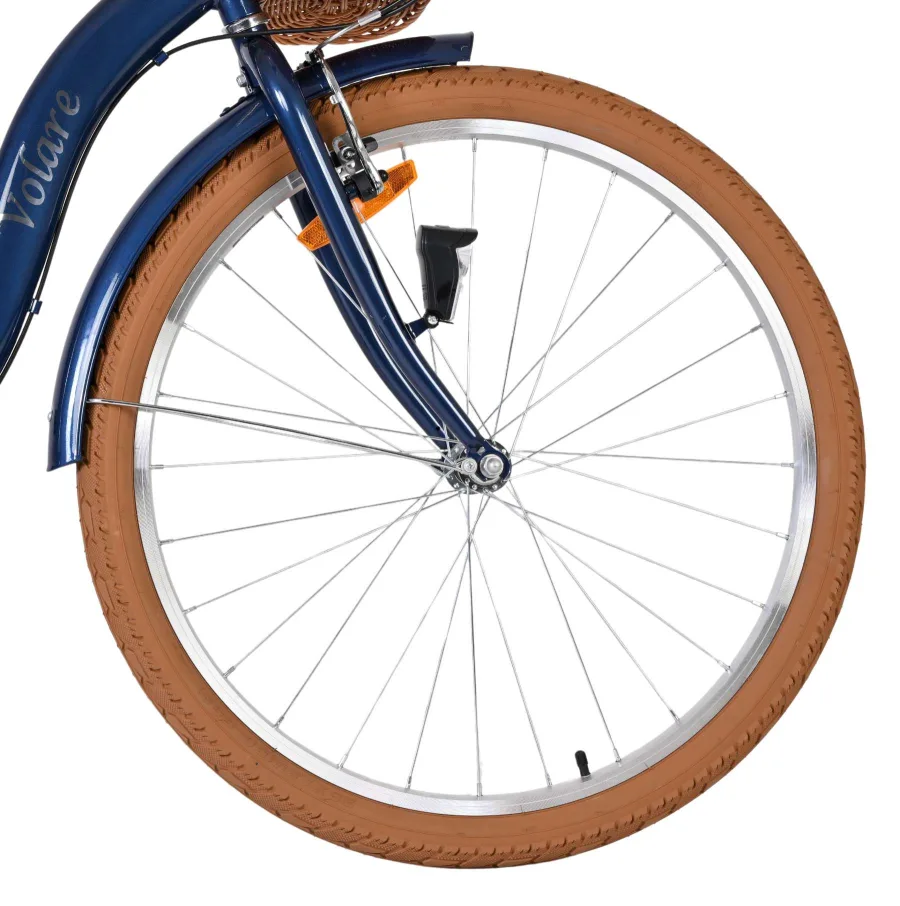 Volare Ashley Kinderfiets – Meisjes – 26 inch – Donkerblauw – Nexus 3 versnellingen — foto 3