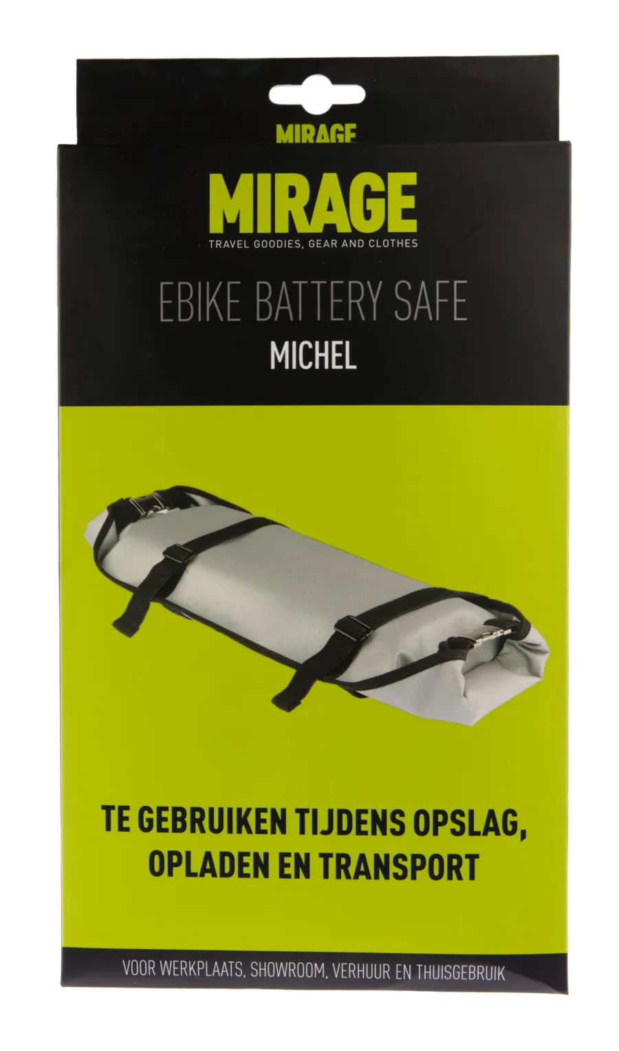 Veilige accu opberghoes Mirage Ebike Battery Safe “Michel” — foto 4
