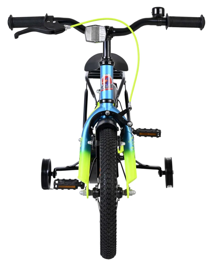 Volare Thombike Kinderfiets – Jongens – 14 inch – Blauw/Geel — foto 8
