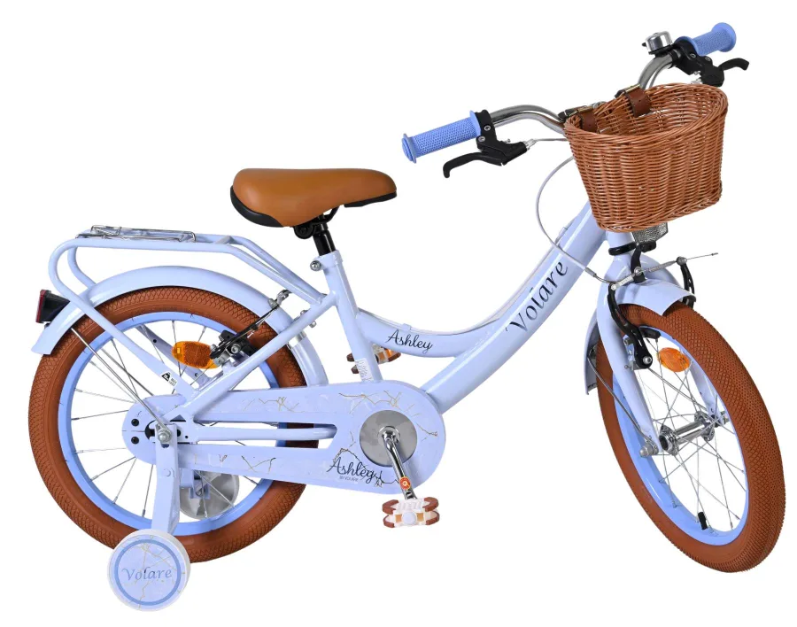 Volare Ashley Children's bike - Girls - 16 inch - Pastel Blue- Two hand brakes — foto 10
