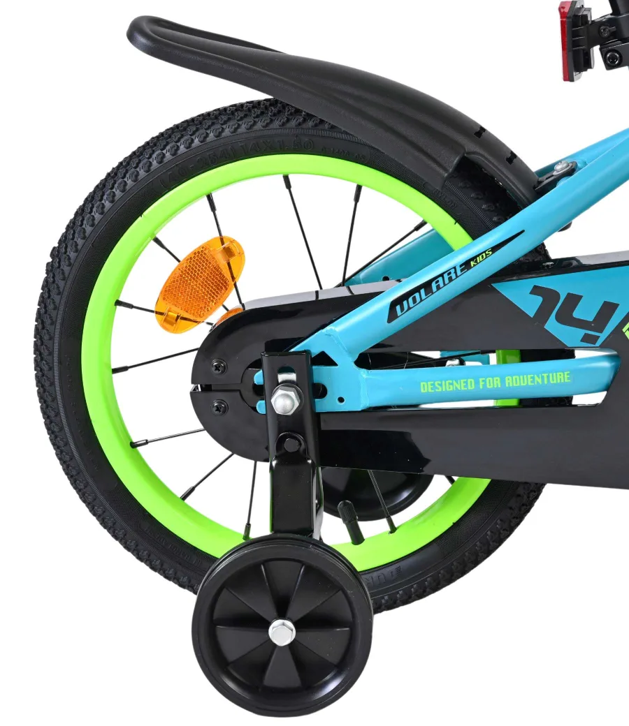 Volare Rocky Kinderfiets – Jongens – 14 inch – Groen — foto 2