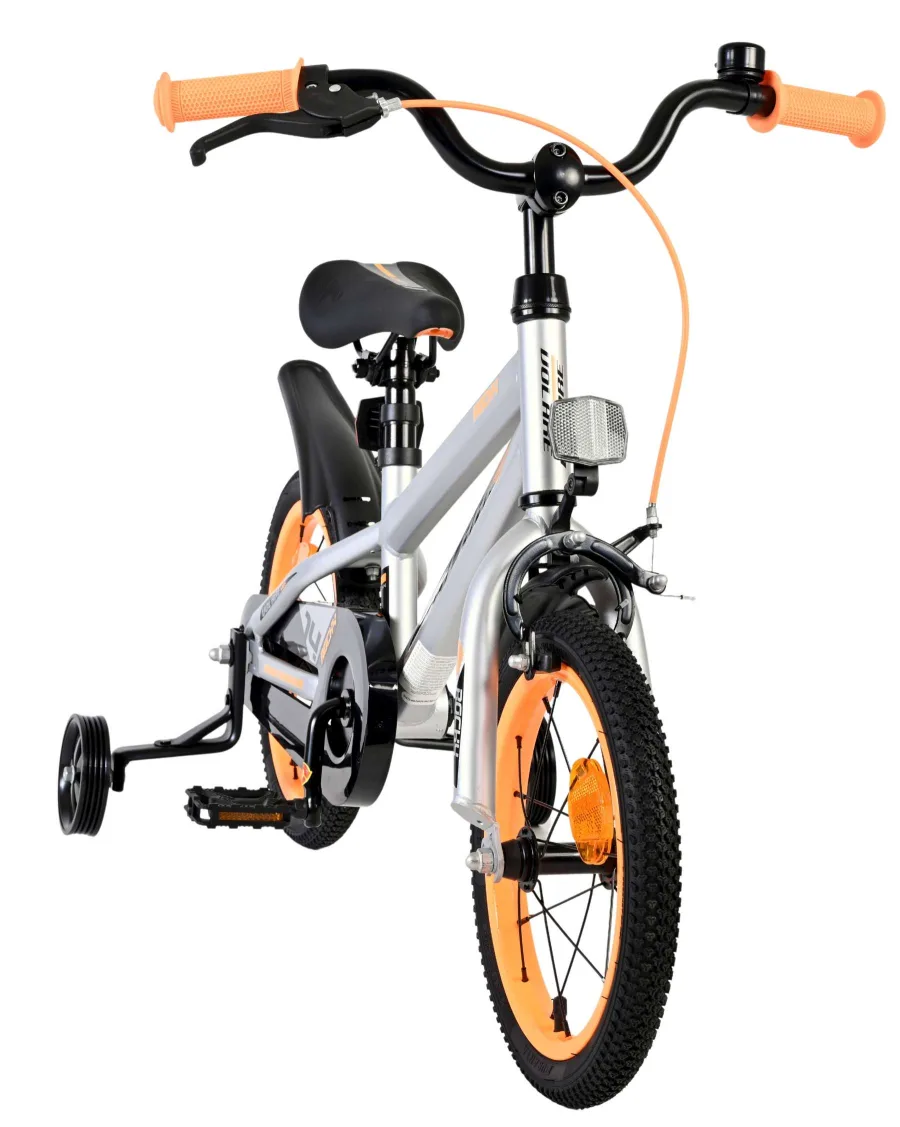 Volare Rocky Kinderfiets – Jongens – 14 inch – Grijs — foto 7