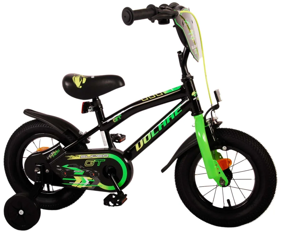 Volare Super GT Kinderfiets – Jongens – 12 inch – Groen — foto 2