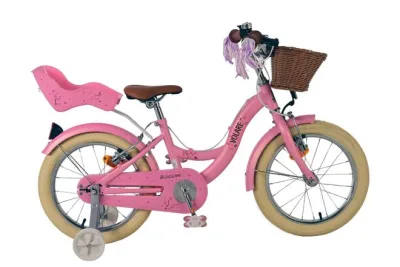 Volare Blossom Kinderfiets – Meisjes – 16 inch – Roze – Twee Handremmen
