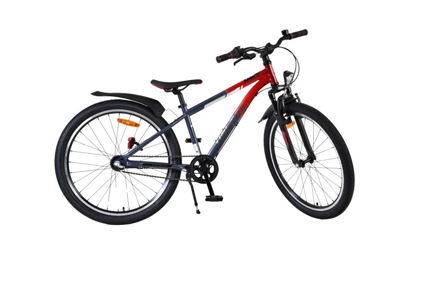 Volare XC Race Kinderfiets – 24 inch – Nexus 3 – Rood/Grijs — foto 11