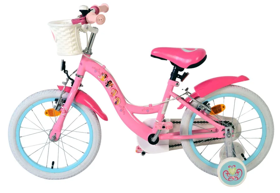Magic Royals Kinderfiets – Meisjes – 16 inch – Roze – Twee Handremmen — foto 7