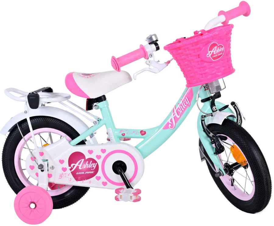 Volare Ashley Kinderfiets – Meisjes – 12 inch – Groen — foto 2