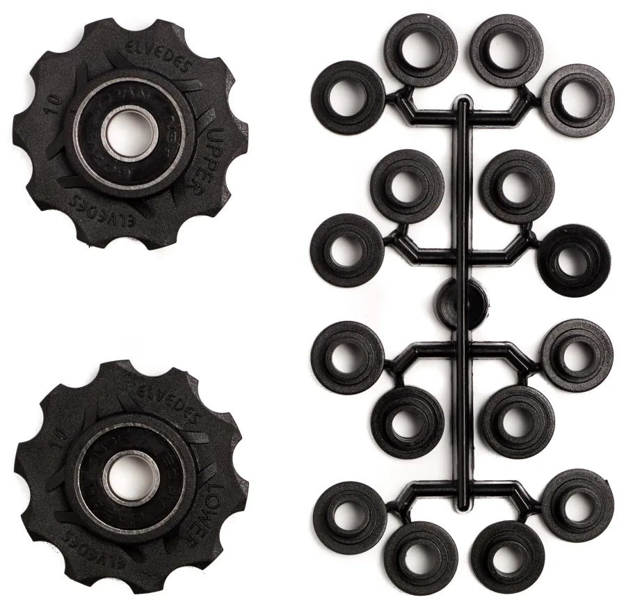 Derailleurwieltjes 2 × 10 tands met afgedichte lagers set — foto 3