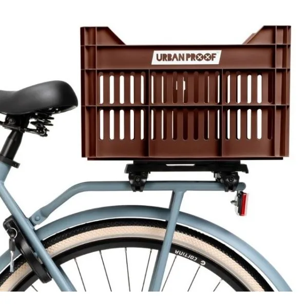 Gerecyclede Fietskrat Urban Proof Click 30 Liter Donker bruin — foto 4
