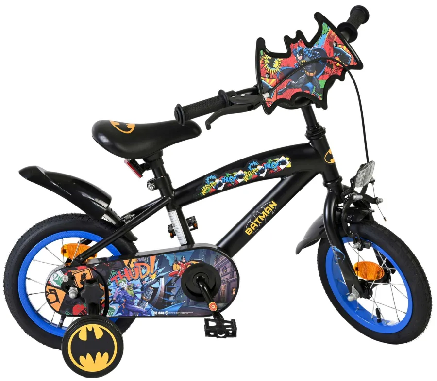 Batman Kinderfiets – Jongens – 12 inch – Zwart — foto 12