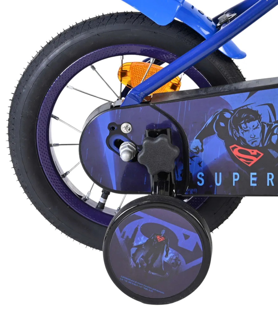 Superman Kinderfiets – Jongens – 12 inch – Blauw — foto 2